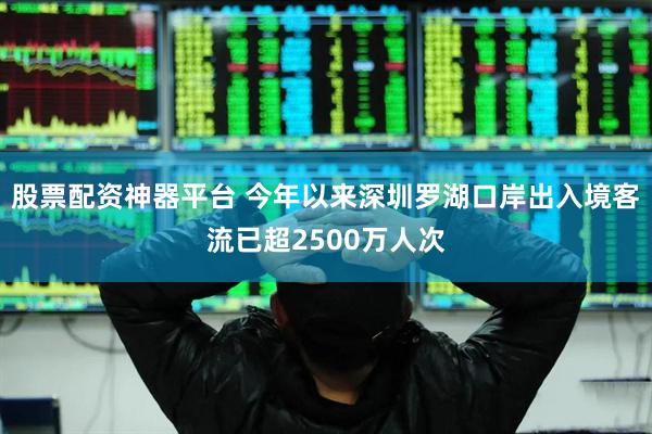 股票配资神器平台 今年以来深圳罗湖口岸出入境客流已超2500万人次